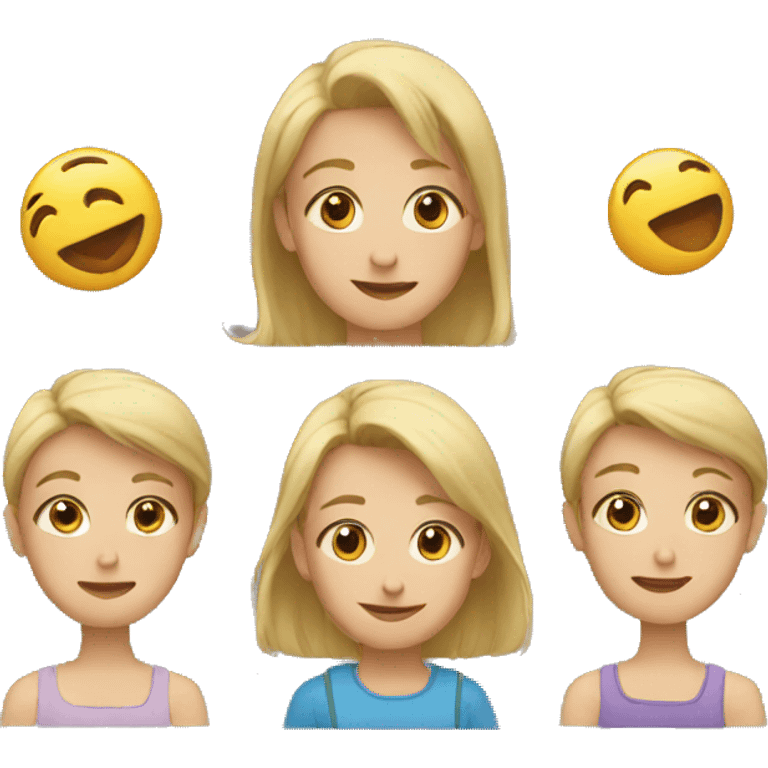 three emojis emoji