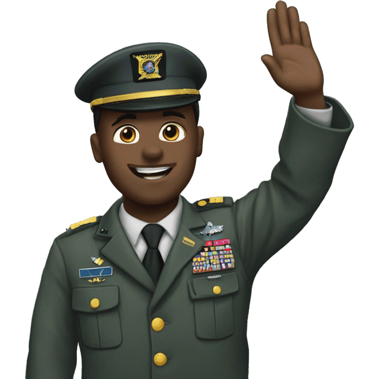 us army navy seal military salute emoji