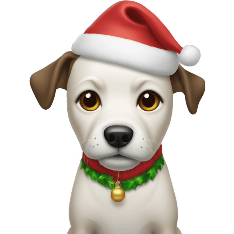 Havanase dog christmas emoji