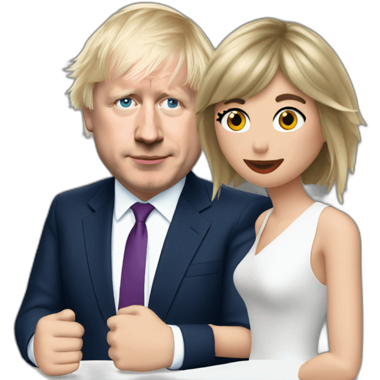 Boris Johnson meet Taylor swift emoji