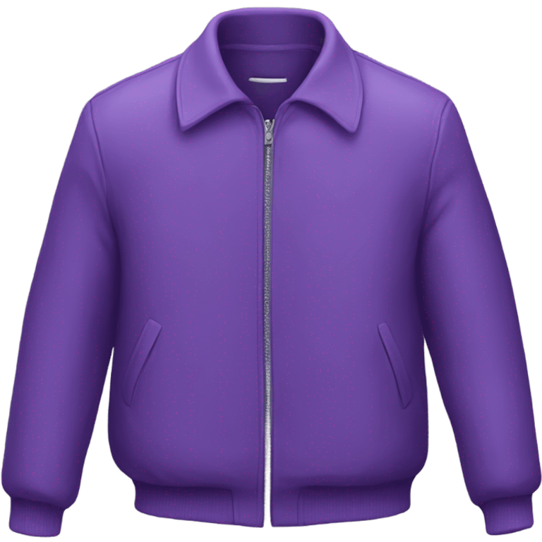 Purple jacket emoji