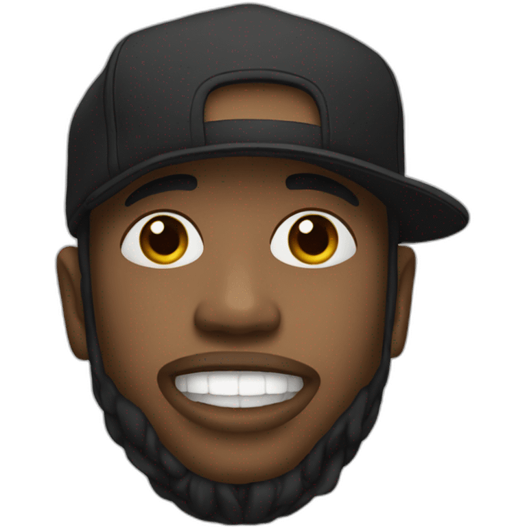 rap artist emoji