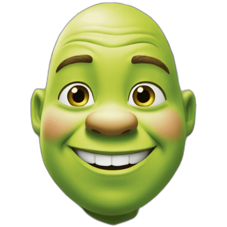 L'âne de Shrek sur un Escalator emoji