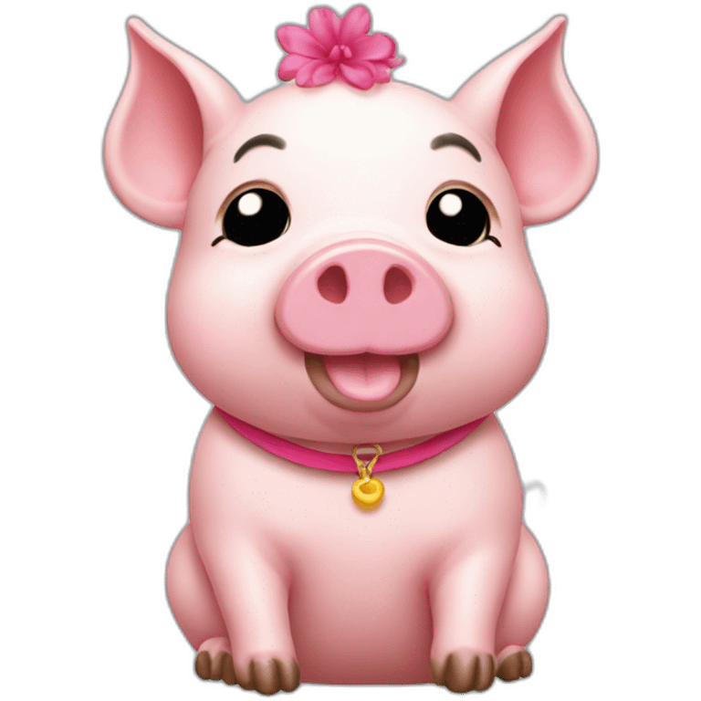 cochinita pig decorando emoji