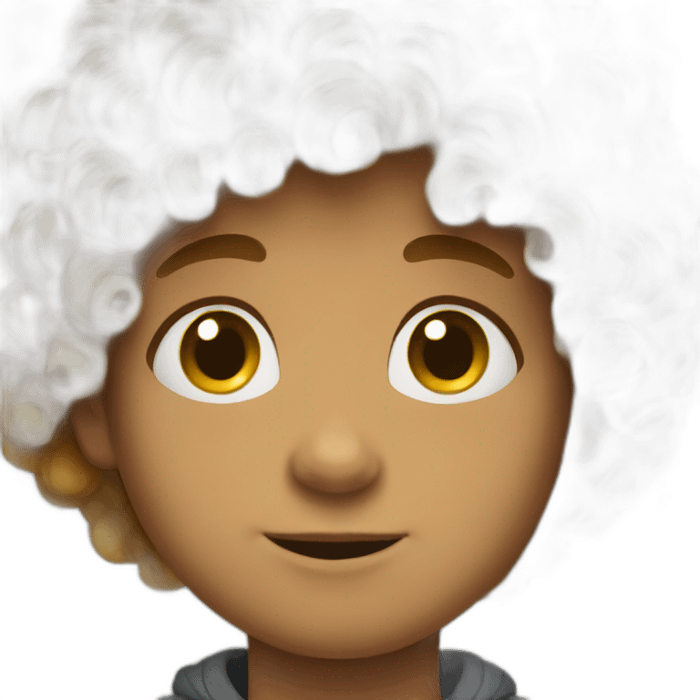 Boy Curly emoji