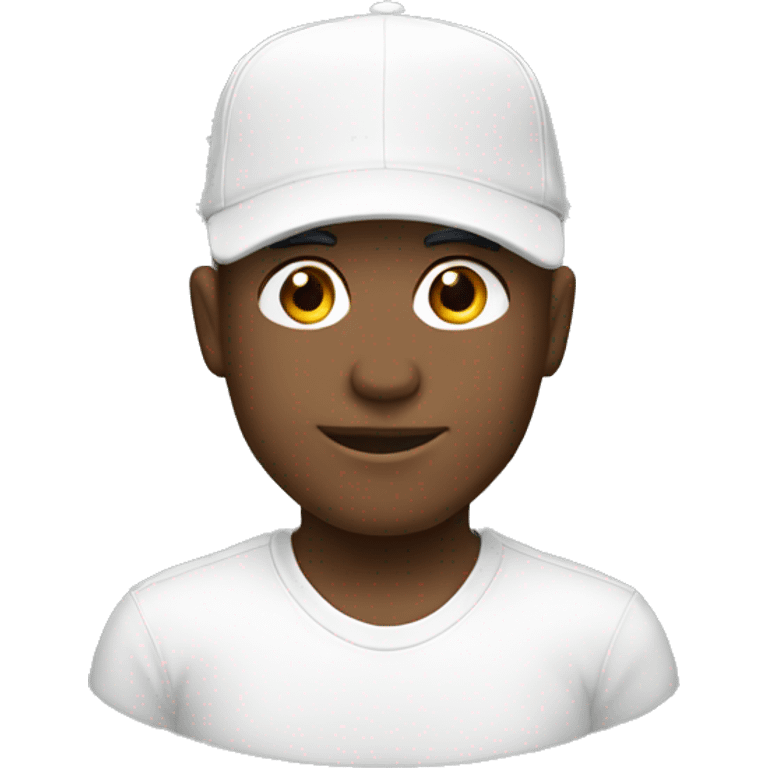 white cap emoji