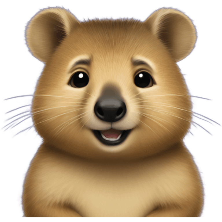 Queer quokka emoji