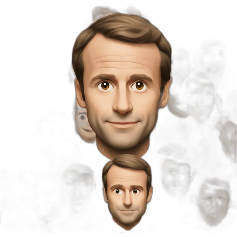 Macron realiste emoji