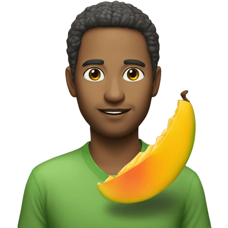 Realistic Mango emoji