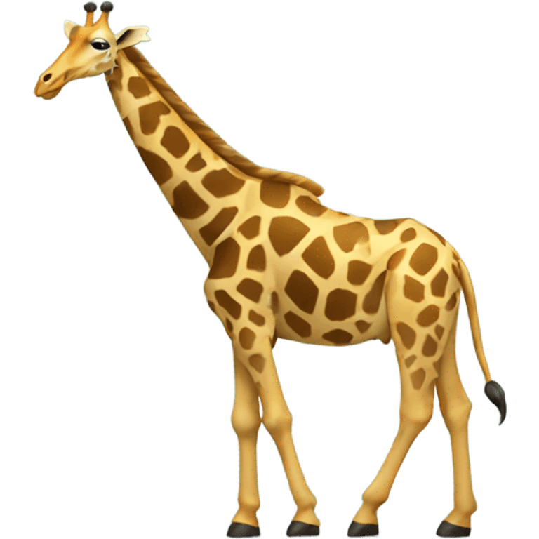 a giraffe playing casino emoji