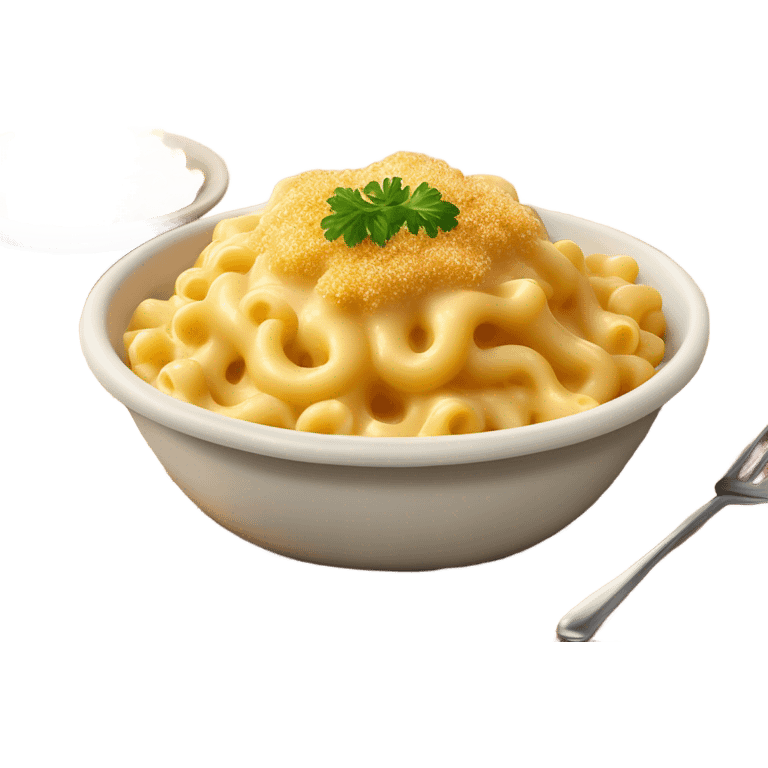 Mac and cheese emoji