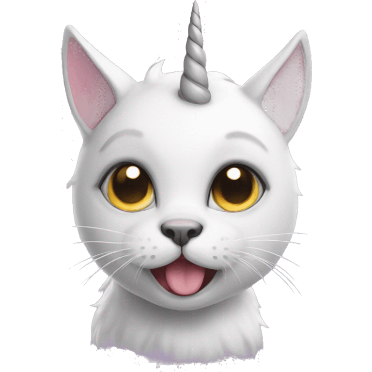 Unicorn cat emoji