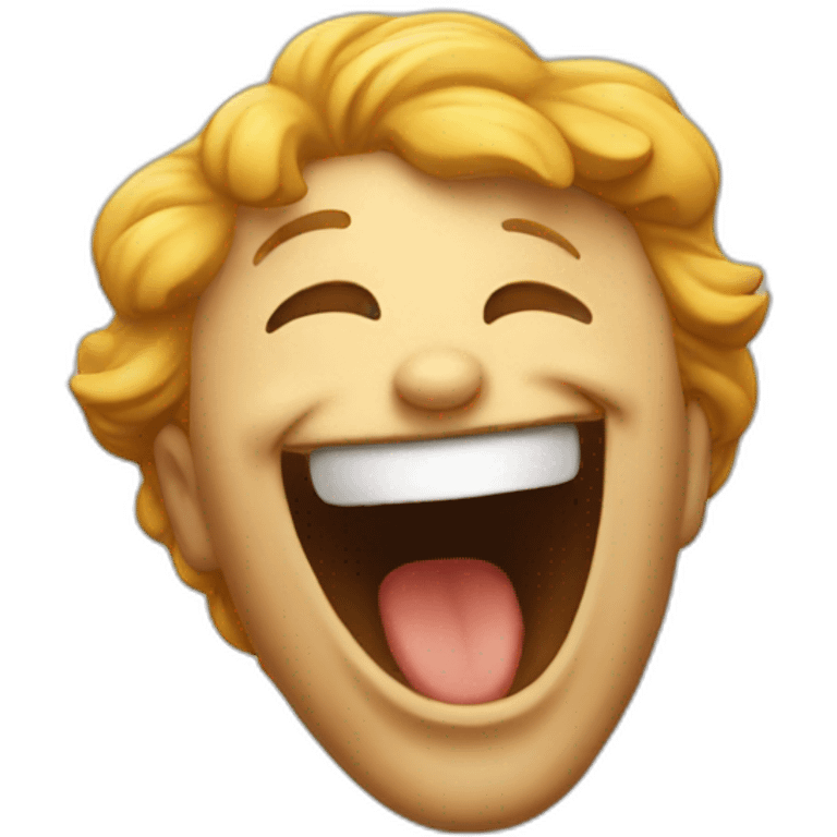 a laughing emoji emoji