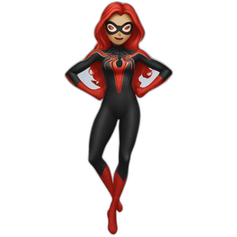 Spiderwoman emoji