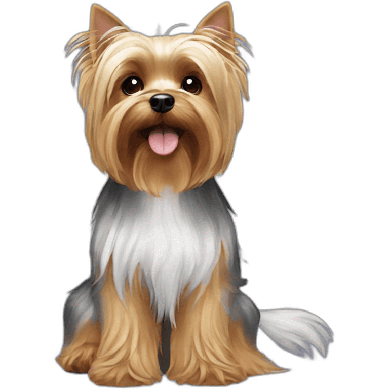 angel Yorkshire Terrier emoji