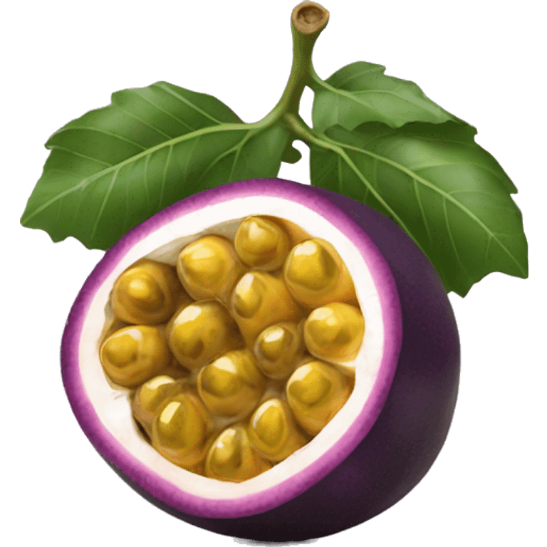 Passion fruit  emoji