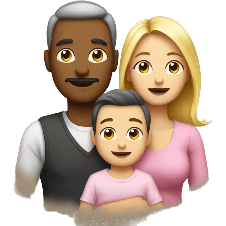 Mum, Dad, Baby  emoji