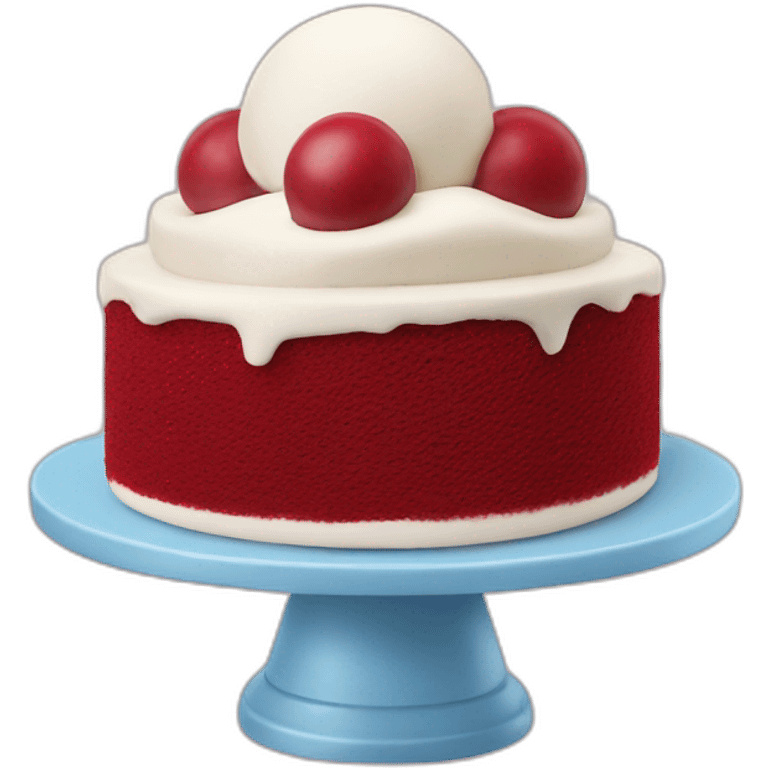 icecream red velvet cake emoji