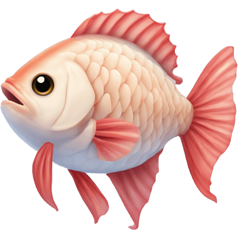 Cross section of a fish  emoji