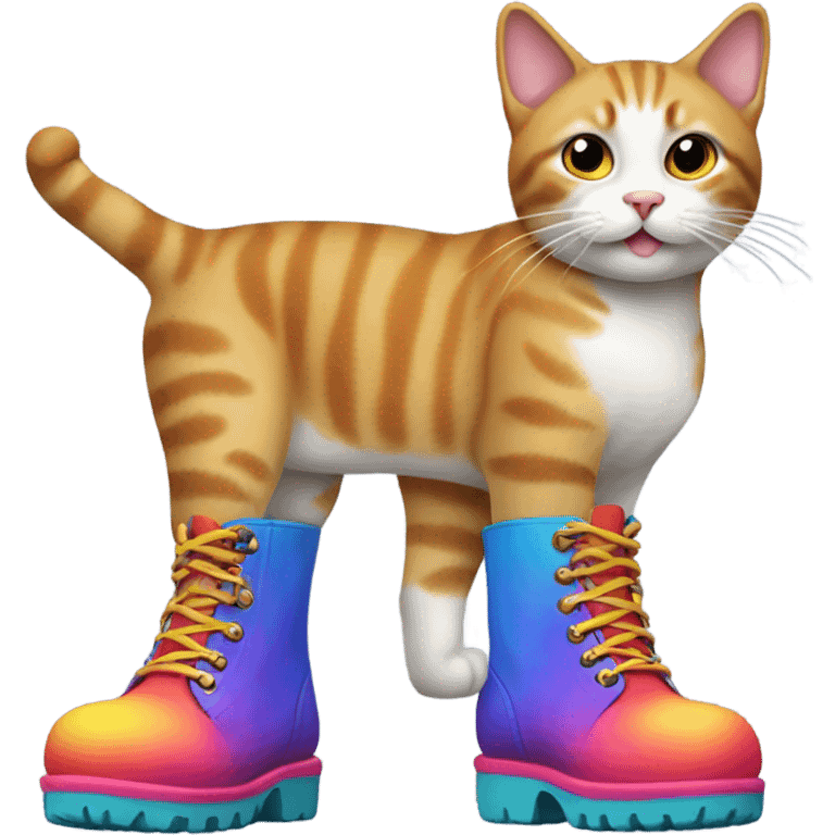 cat wearing boots  emoji