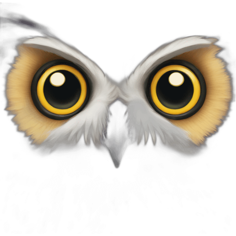 Hibou magique emoji