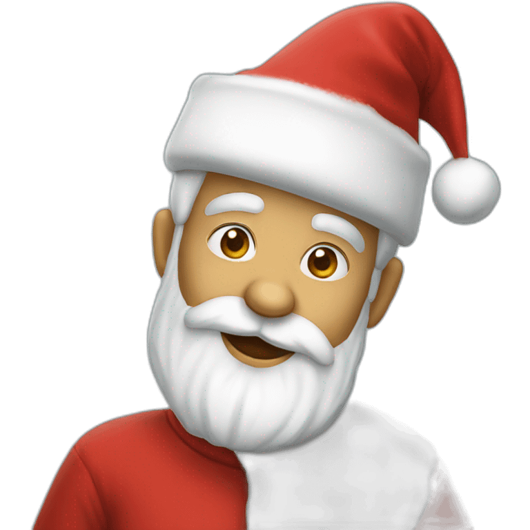 Papa noel emoji