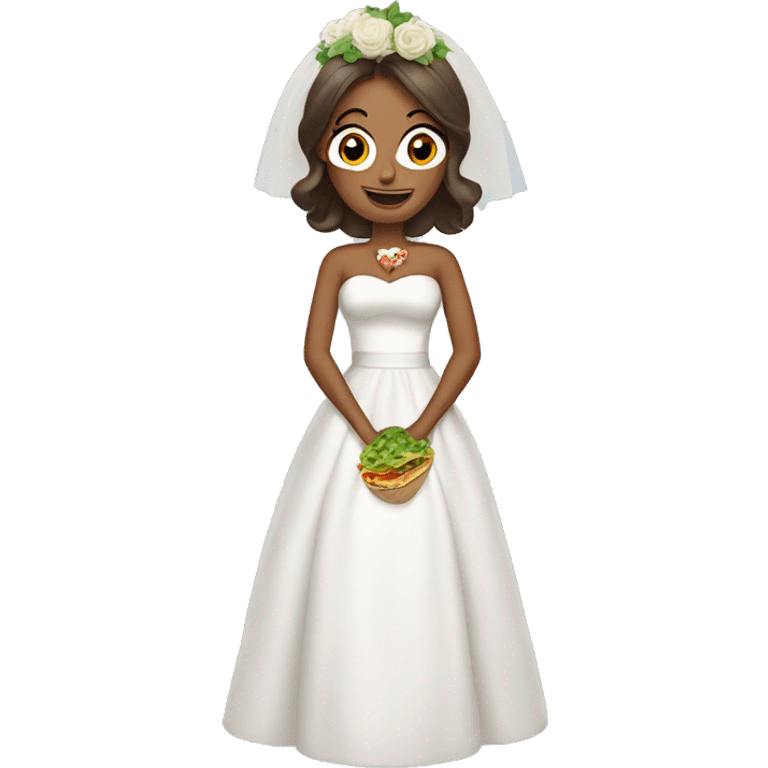 Taco bride emoji