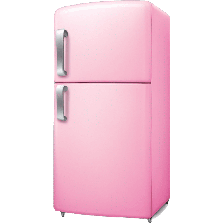 Pink refrigerator  emoji