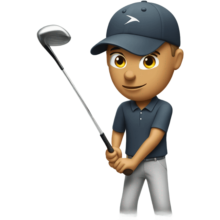 Golfer emoji