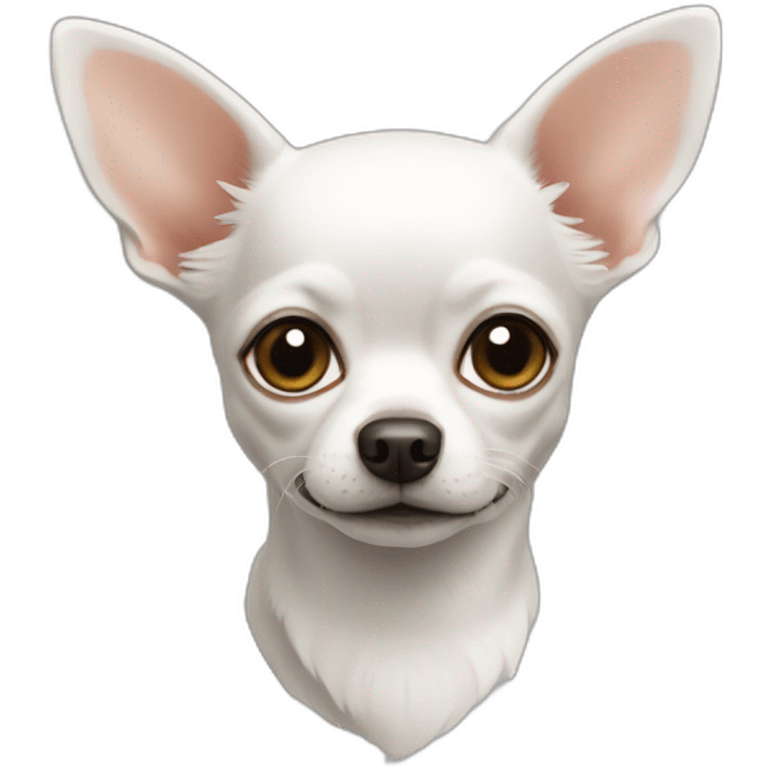 Chihuahuas blanc emoji