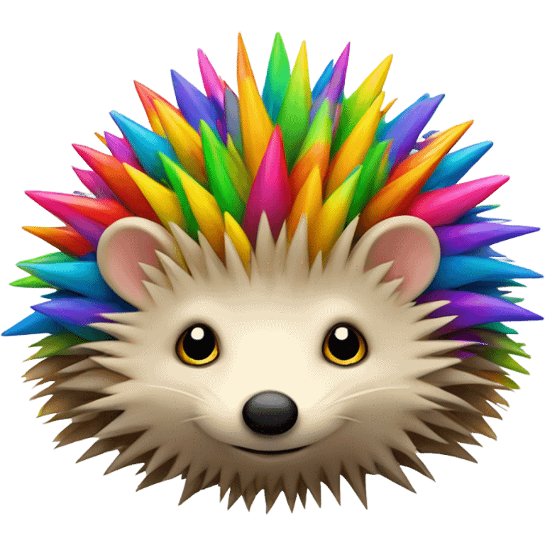 Gay hedgehog emoji