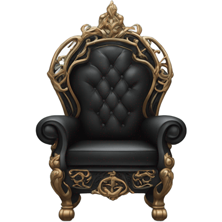 Black throne emoji