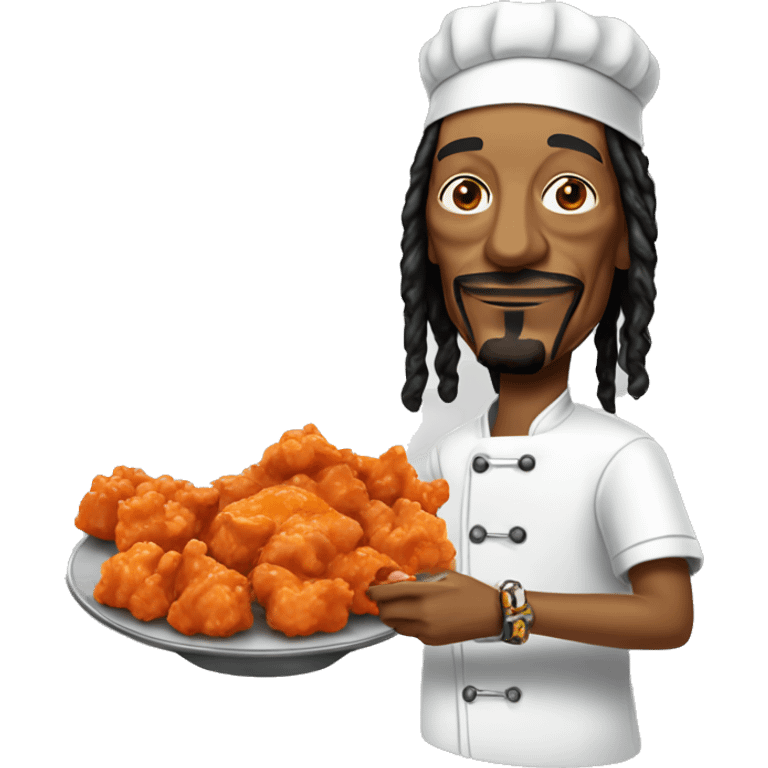 Snoop dogg cooking orange chicken emoji