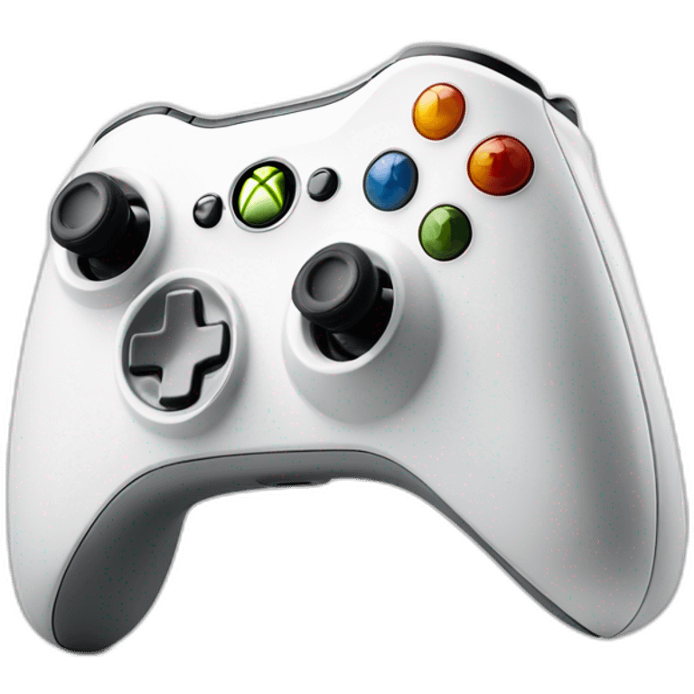 Console de jeu Xbox 360 blanche emoji