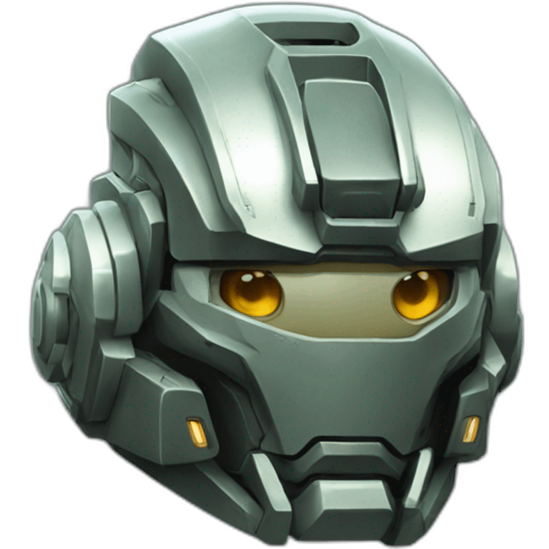 mecha helmet emoji