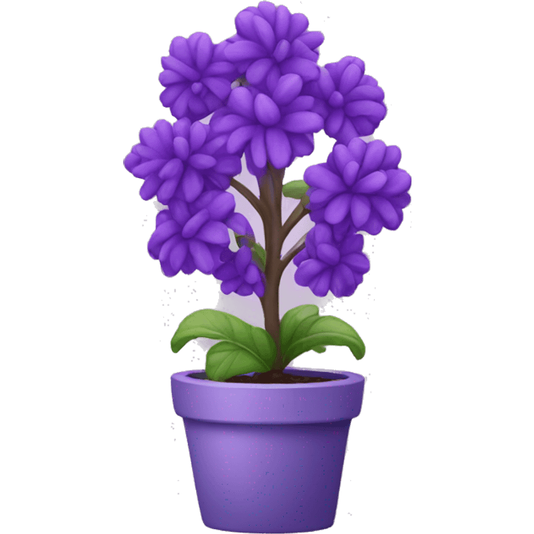 Purple plant emoji