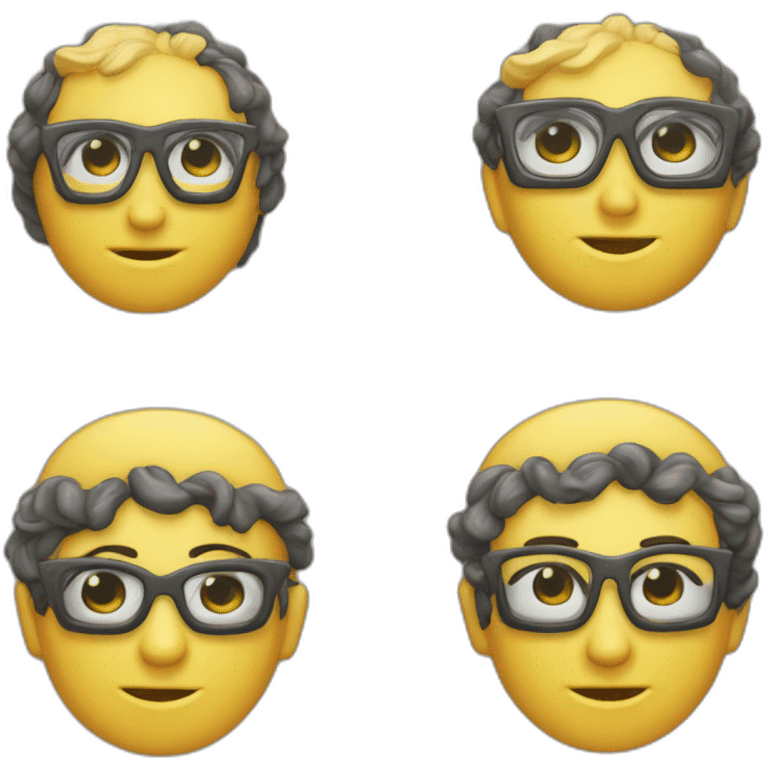 Gorgona gafas de sol emoji