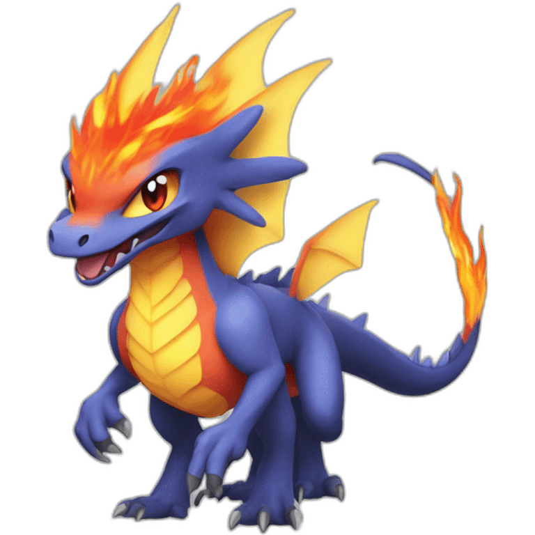 Dracaufeu pokémon emoji