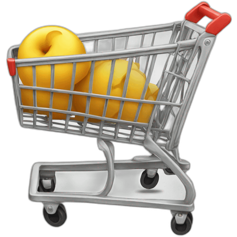 Shopping cart emoji