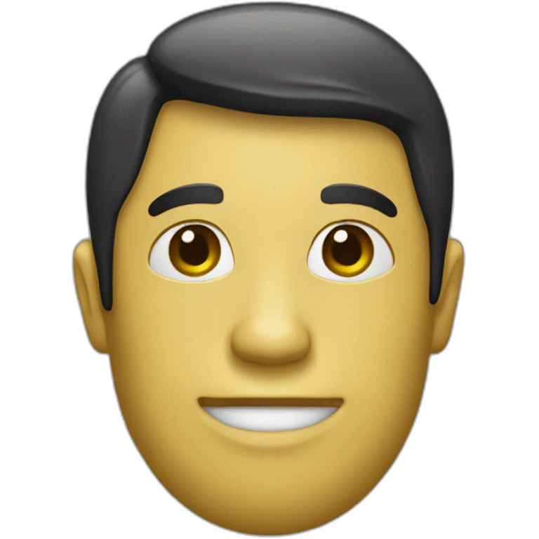 Homme banane emoji