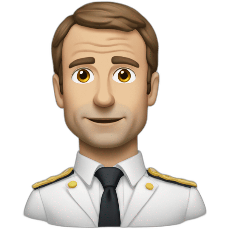 macron qui rigole emoji