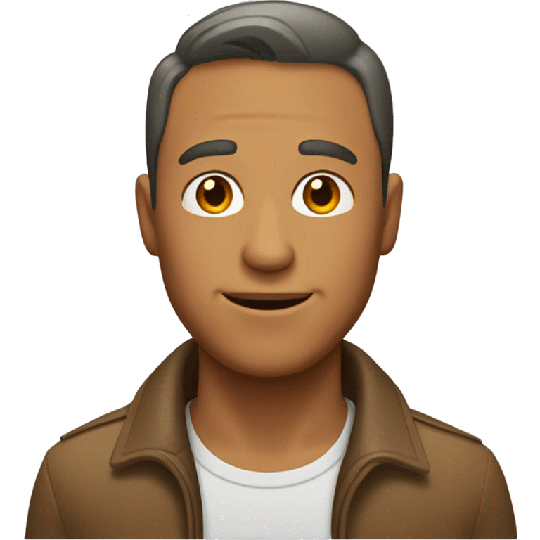 tan man named brian access card emoji