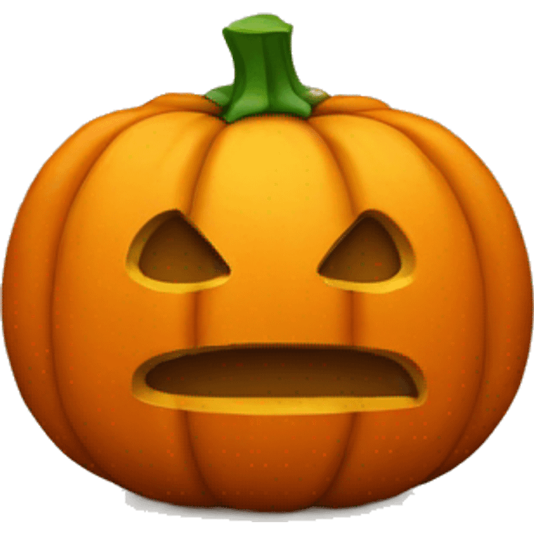 pumpkin without carving emoji