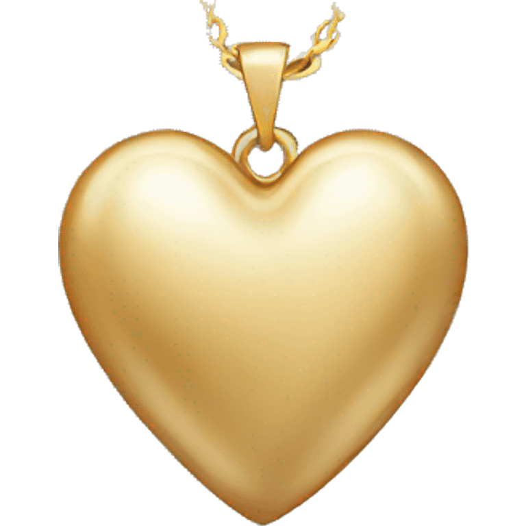 Heart shaped necklace  emoji