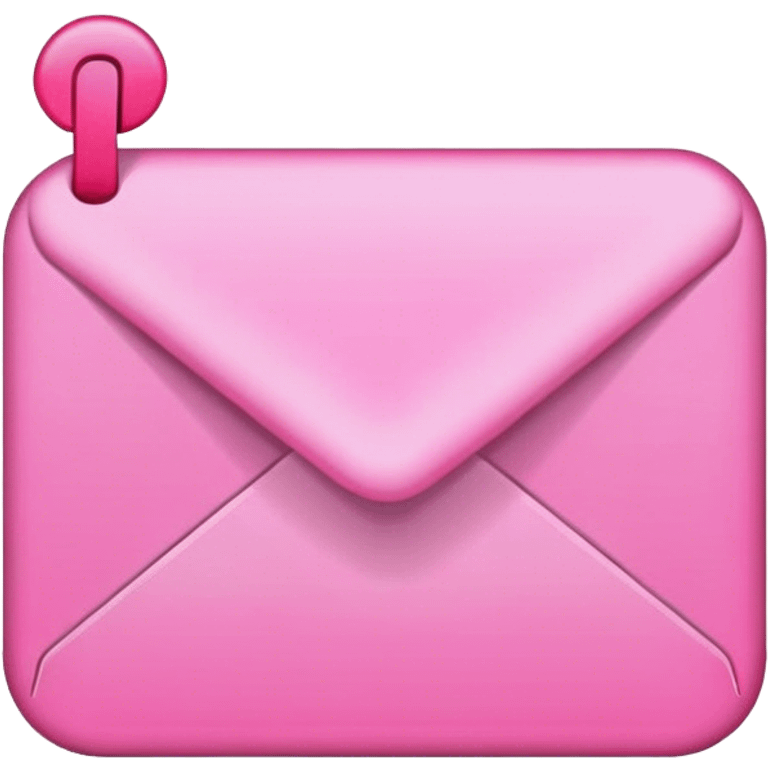 Pink email  emoji