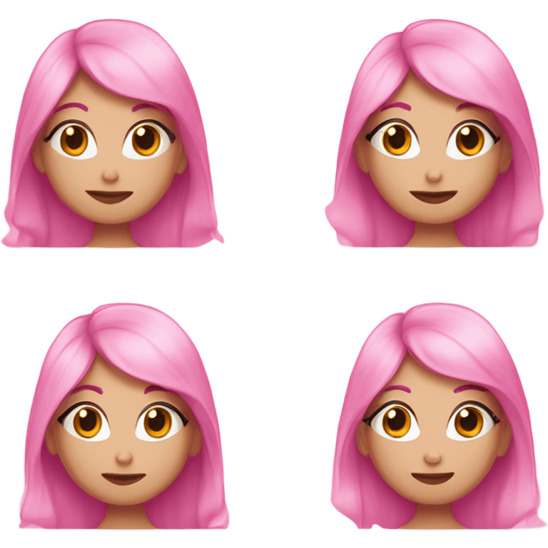 Corazón rosado coquette emoji