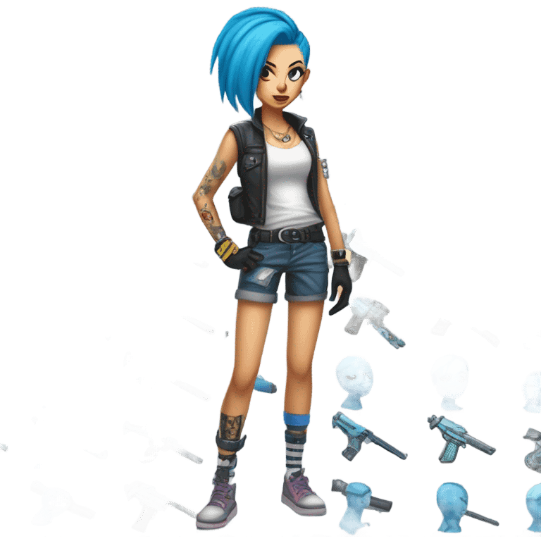 Jinx from arcane emoji