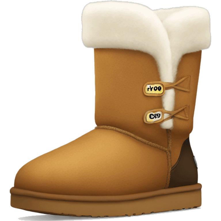 cozy ugg boots emoji