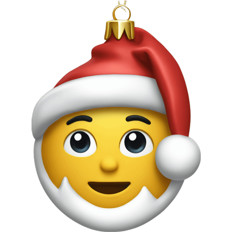 Christmas ornament  emoji