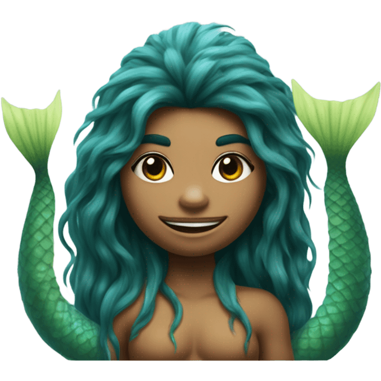 Mermaid sasquatch  emoji